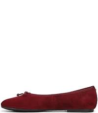 Sam Edelman Alie Suede Bow Detail Ballet Flats