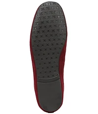 Sam Edelman Alie Suede Bow Detail Ballet Flats