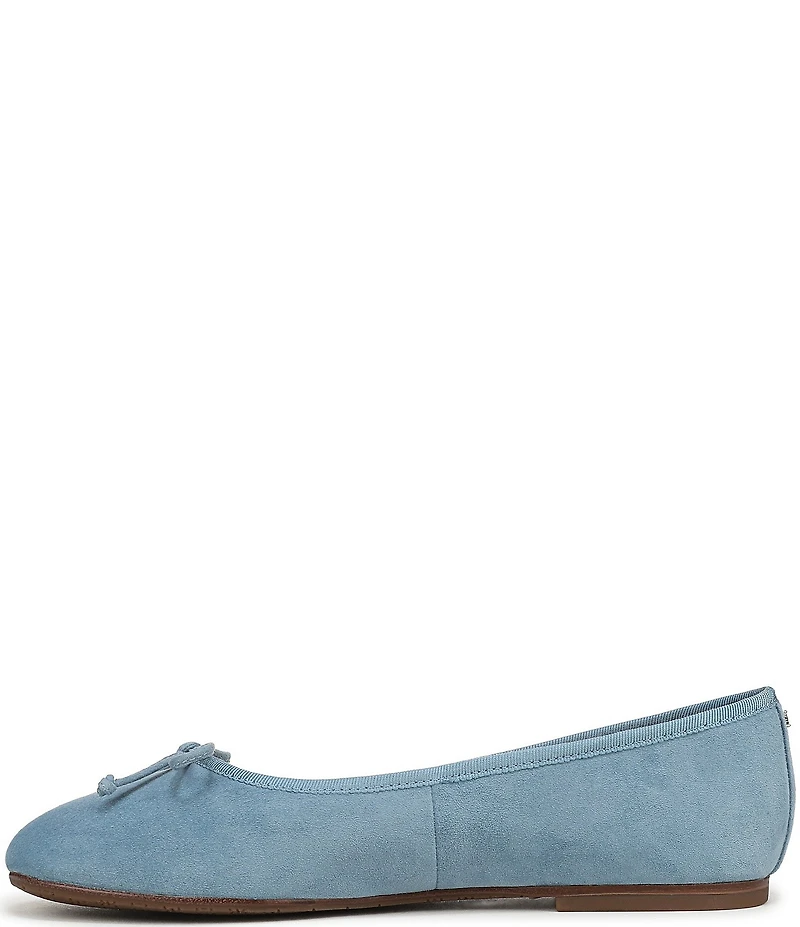 Sam Edelman Alie Suede Bow Detail Ballet Flats