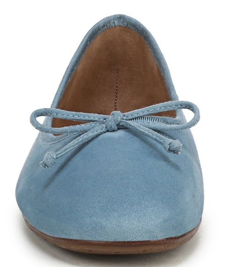 Sam Edelman Alie Suede Bow Detail Ballet Flats