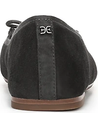 Sam Edelman Alie Suede Bow Detail Ballet Flats