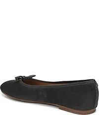 Sam Edelman Alie Suede Bow Detail Ballet Flats