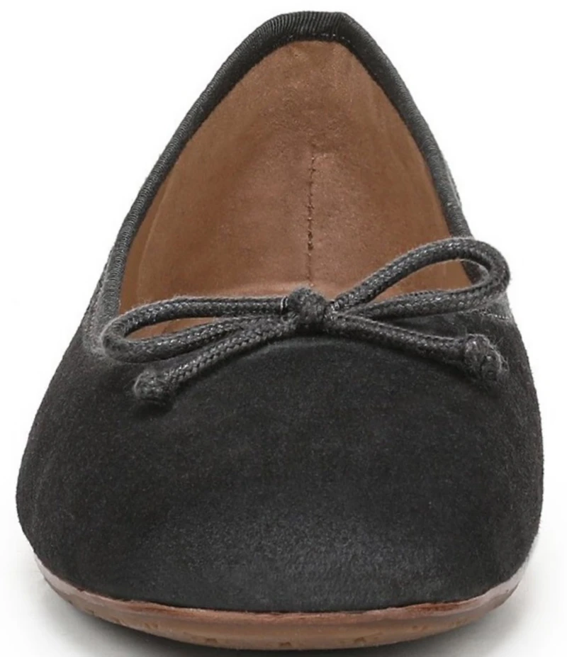 Sam Edelman Alie Suede Bow Detail Ballet Flats