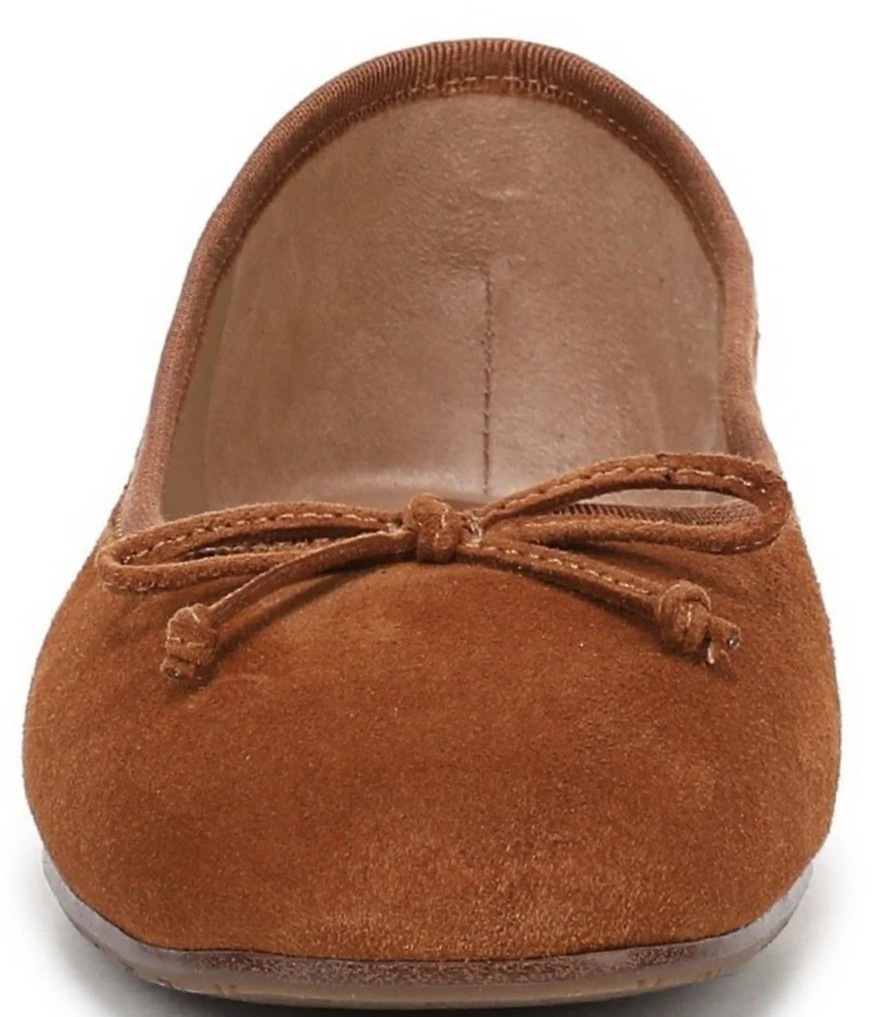 Sam Edelman Alie Suede Bow Detail Ballet Flats