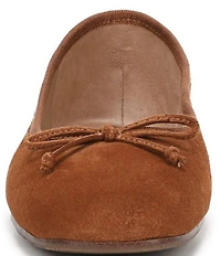 Sam Edelman Alie Suede Bow Detail Ballet Flats