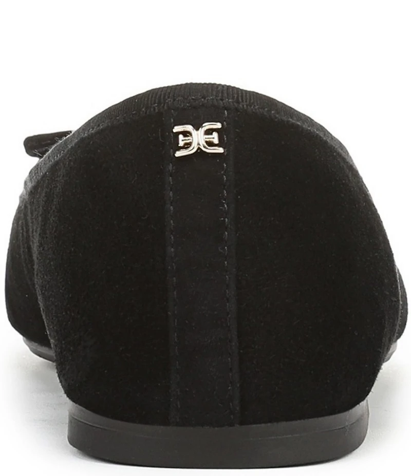 Sam Edelman Alie Suede Bow Detail Ballet Flats