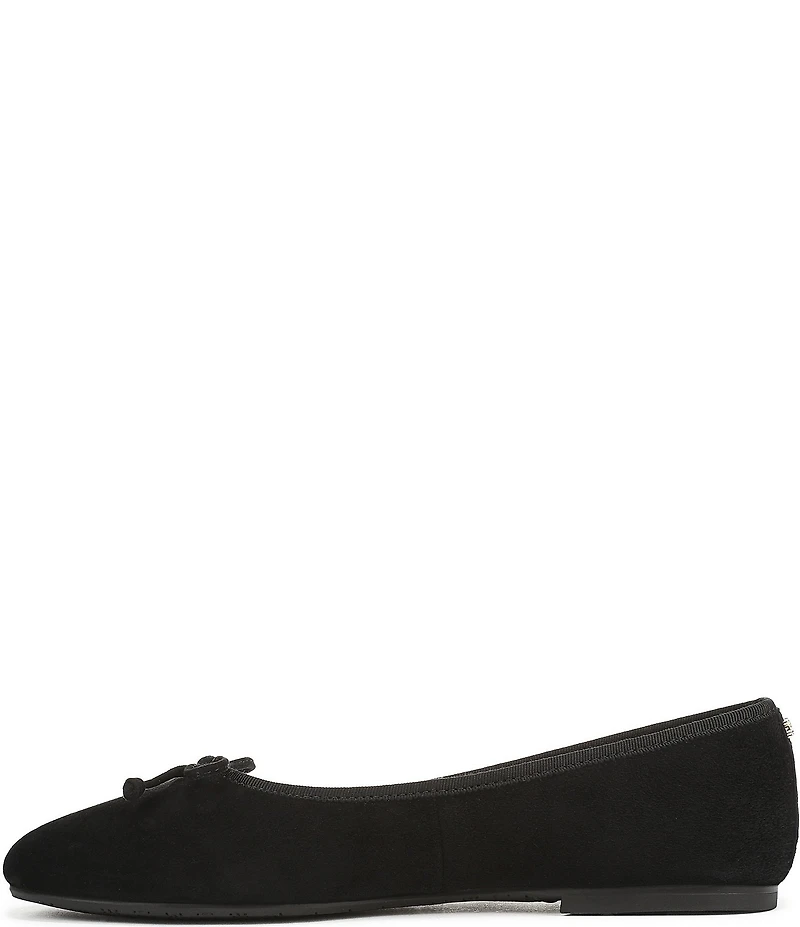 Sam Edelman Alie Suede Bow Detail Ballet Flats