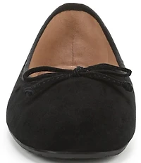 Sam Edelman Alie Suede Bow Detail Ballet Flats