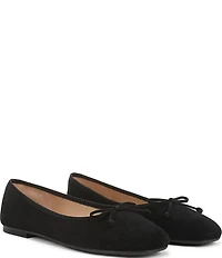 Sam Edelman Alie Suede Bow Detail Ballet Flats