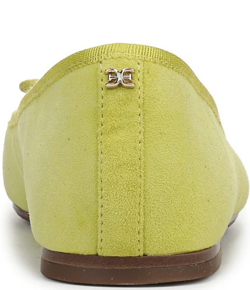 Sam Edelman Alie Suede Bow Detail Ballet Flats
