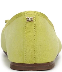 Sam Edelman Alie Suede Bow Detail Ballet Flats