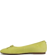 Sam Edelman Alie Suede Bow Detail Ballet Flats