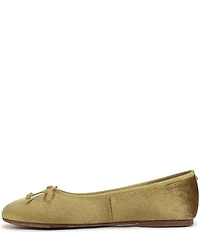 Sam Edelman Alie Velvet Bow Detail Ballet Flats