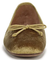 Sam Edelman Alie Velvet Bow Detail Ballet Flats