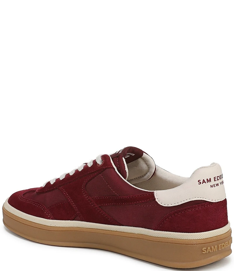 Sam Edelman Althea Fabric and Suede Sneakers