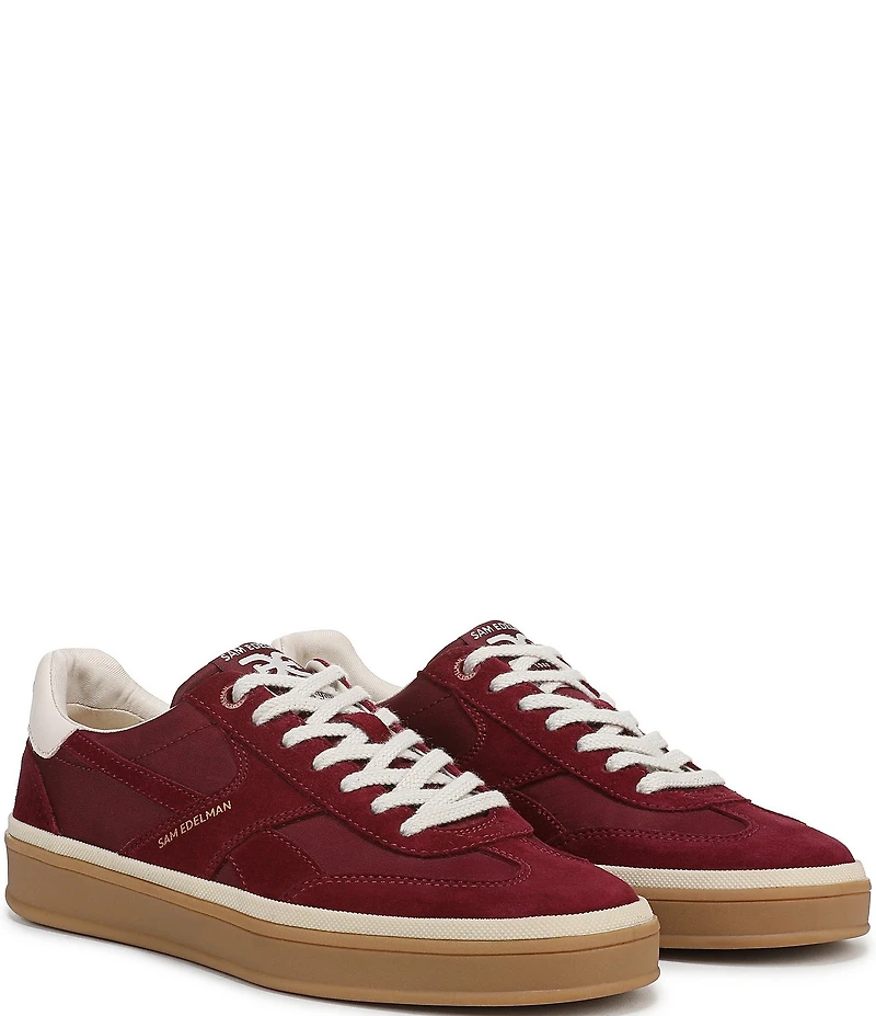 Sam Edelman Althea Fabric and Suede Sneakers