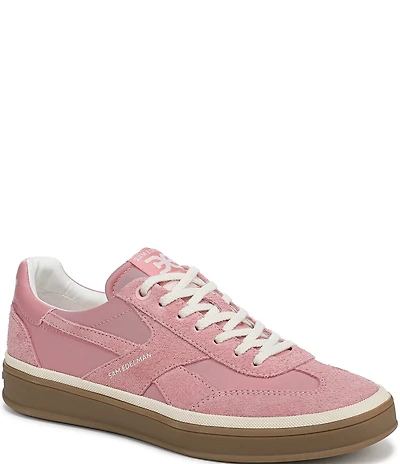 Sam Edelman Althea Fabric Suede Logo Detail Sneakers