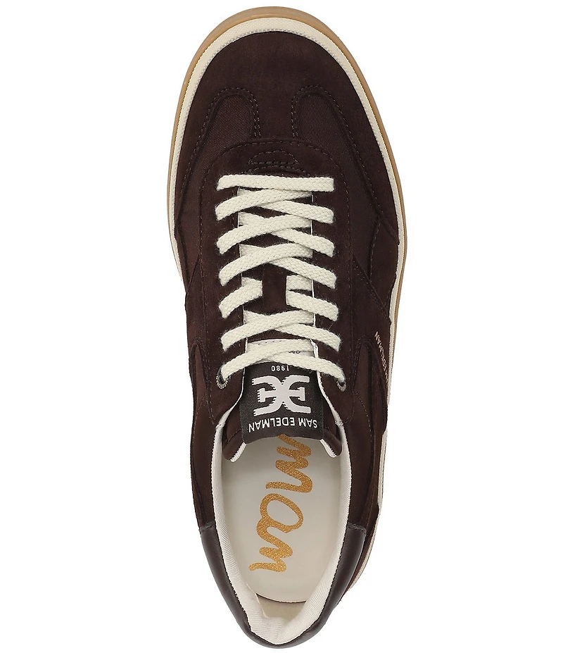 Sam Edelman Althea Fabric and Suede Sneakers