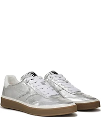 Sam Edelman Althea Metallic Leather Lace Up Sneakers