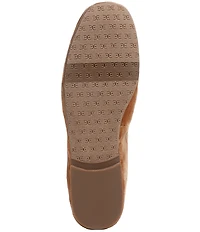 Sam Edelman Arya Velvet Elastic Cross Strap Bow Detail Mary Jane Ballet Flats