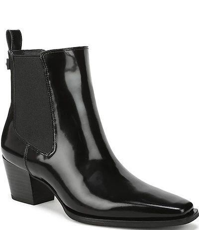 Sam Edelman Ashtyn Leather Chelsea Snip Toe Booties