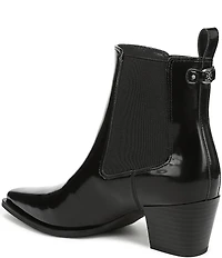 Sam Edelman Ashtyn Leather Chelsea Snip Toe Booties