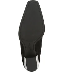 Sam Edelman Ashtyn Suede Western Chelsea Snip Toe Booties