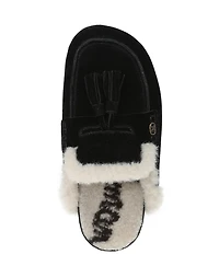 Sam Edelman Astrid Cozy Suede Tassel Detail Mules