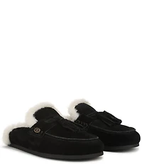 Sam Edelman Astrid Cozy Suede Tassel Detail Mules