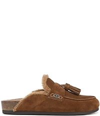 Sam Edelman Astrid Cozy Suede Tassel Detail Mules