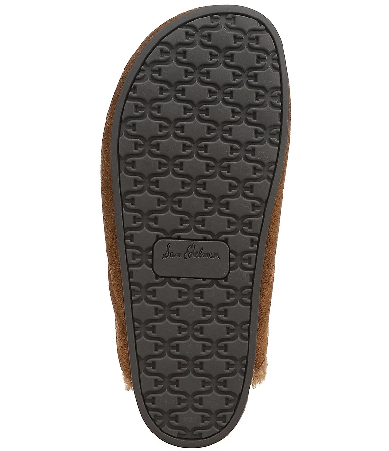 Sam Edelman Astrid Cozy Suede Tassel Detail Mules