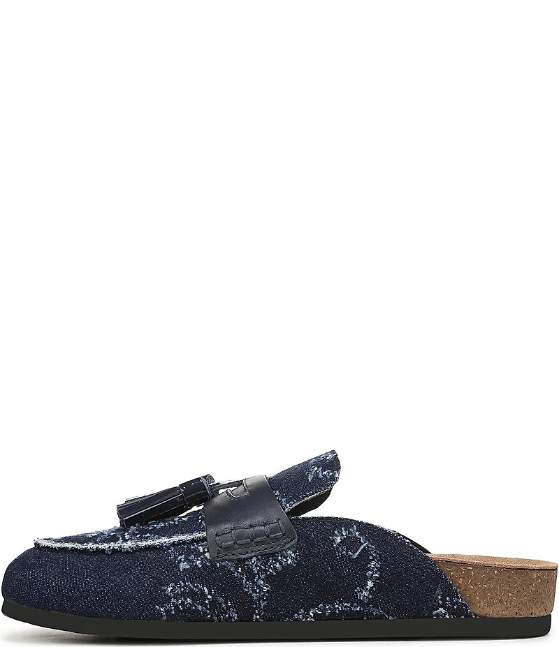Sam Edelman Astrid Denim Tassel Mules