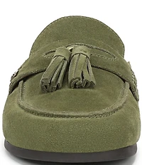 Sam Edelman Astrid Suede Tassel Detail Mules