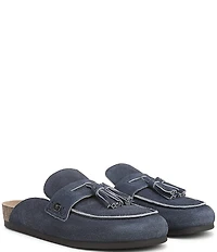 Sam Edelman Astrid Suede Tassel Detail Mules