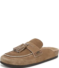 Sam Edelman Astrid Suede Tassel Detail Mules