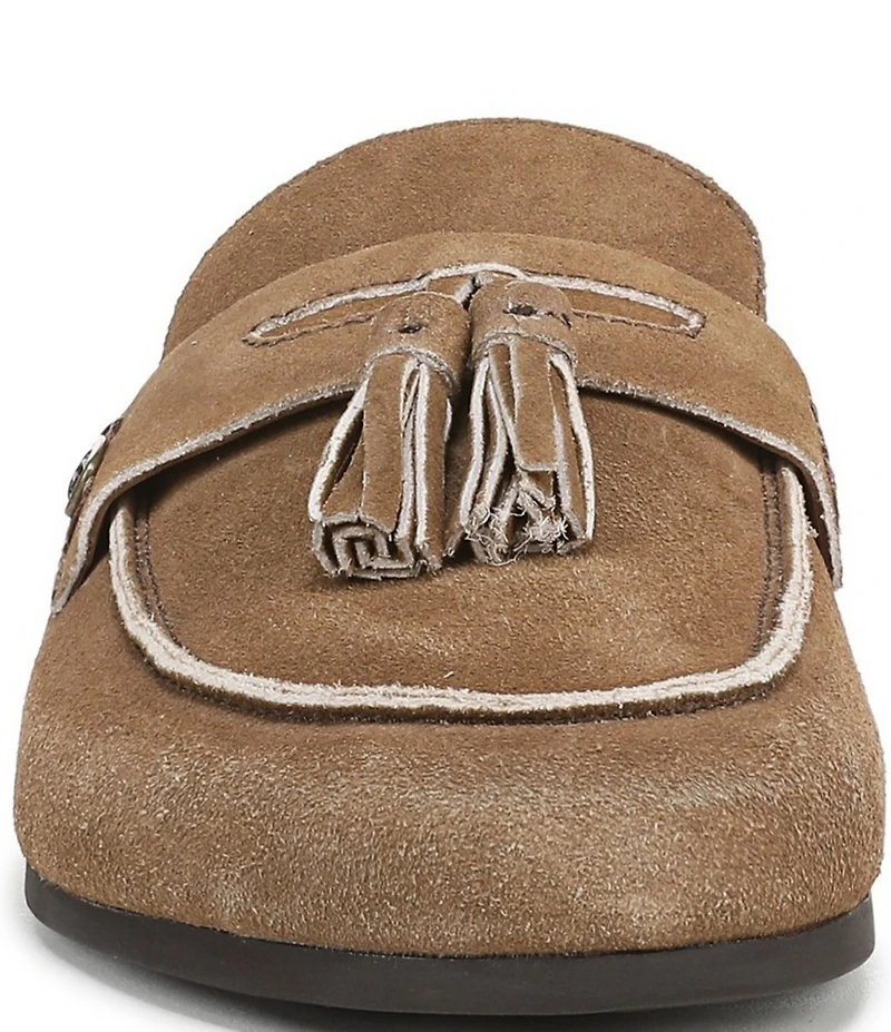 Sam Edelman Astrid Suede Tassel Detail Mules