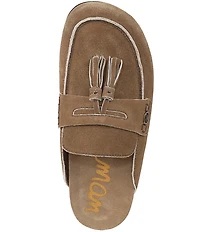 Sam Edelman Astrid Suede Tassel Detail Mules