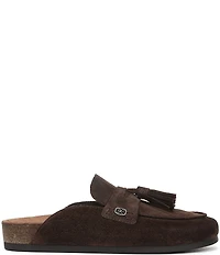 Sam Edelman Astrid Suede Tassel Detail Mules