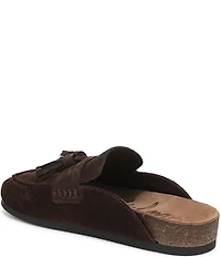 Sam Edelman Astrid Suede Tassel Detail Mules