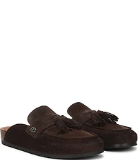Sam Edelman Astrid Suede Tassel Detail Mules