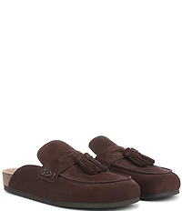 Sam Edelman Astrid Suede Tassel Detail Mules