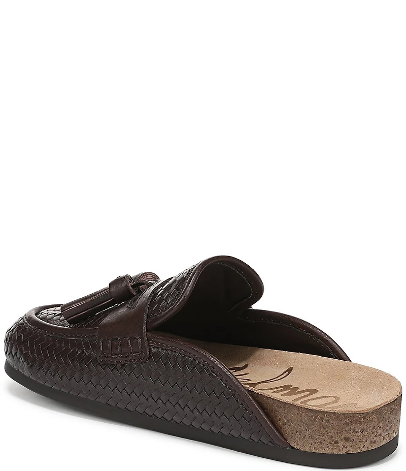 Sam Edelman Astrid Woven Tassel Detail Mules