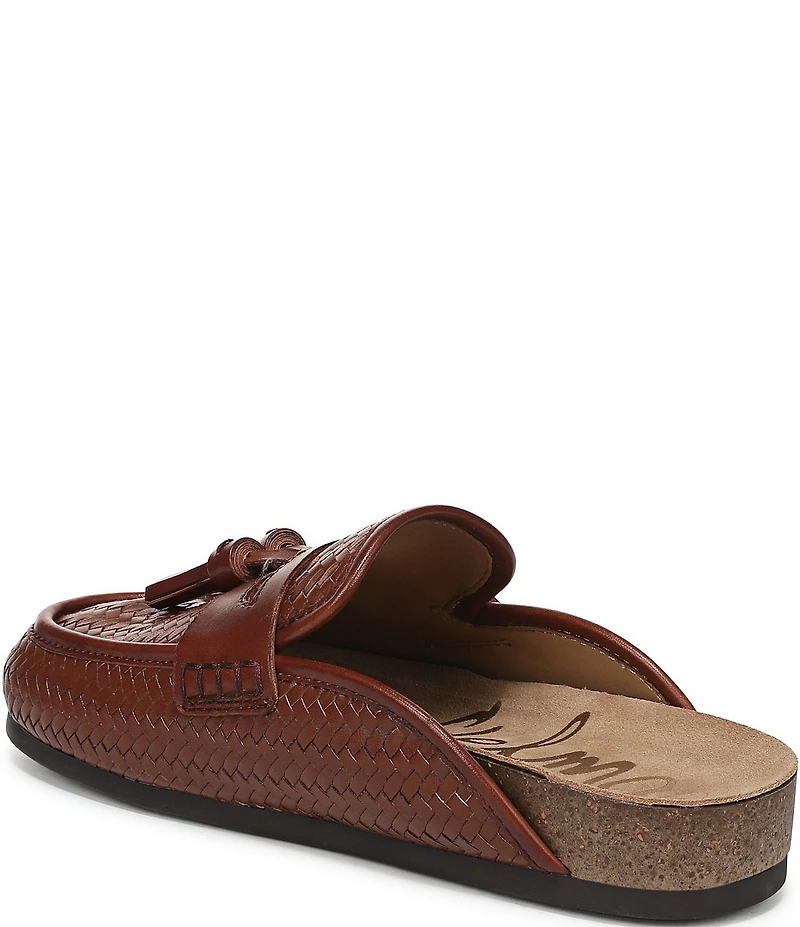 Sam Edelman Astrid Woven Tassel Detail Mules