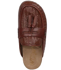 Sam Edelman Astrid Woven Tassel Detail Mules