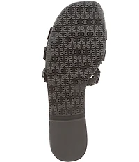Sam Edelman Bay Patent Double E Logo Slide Sandals