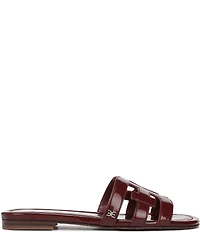 Sam Edelman Bay Patent Double E Logo Slide Sandals