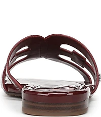 Sam Edelman Bay Patent Double E Logo Slide Sandals