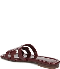 Sam Edelman Bay Patent Double E Logo Slide Sandals
