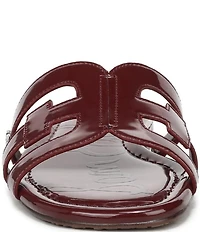 Sam Edelman Bay Patent Double E Logo Slide Sandals