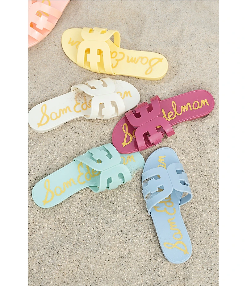 Sam Edelman Bay Jelly Double E Signature Logo Slide Sandals